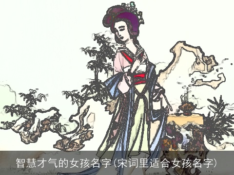 智慧才气的女孩名字(宋词里适合女孩名字)