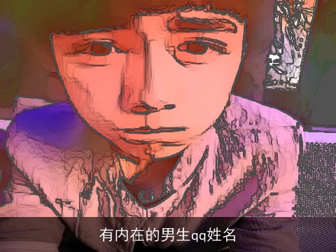 有内在的男生qq姓名