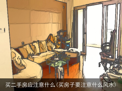 买二手房应注意什么(买房子要注意什么风水)