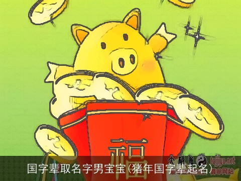 国字辈取名字男宝宝(猪年国字辈起名)