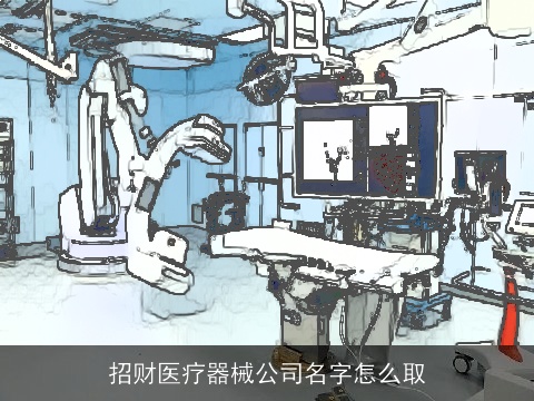 招财医疗器械公司名字怎么取