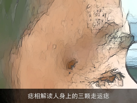 痣相解读人身上的三颗走运痣