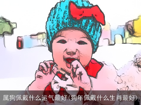 属狗佩戴什么运气最好(狗年佩戴什么生肖最好)