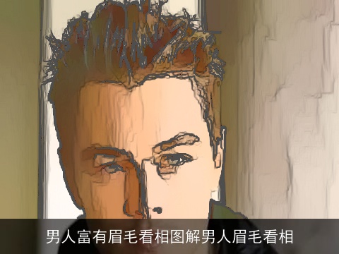 男人富有眉毛看相图解男人眉毛看相