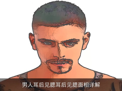 男人耳后见腮耳后见腮面相详解