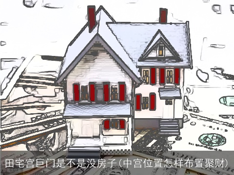田宅宫巨门是不是没房子(中宫位置怎样布置聚财)