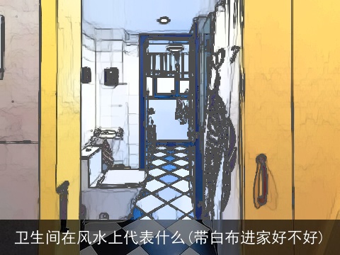 卫生间在风水上代表什么(带白布进家好不好)