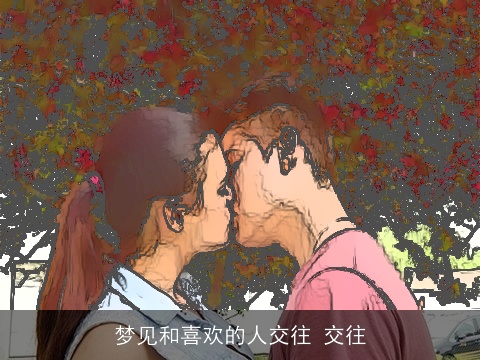 梦见和喜欢的人交往 交往