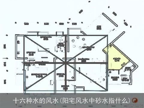 十六种水的风水(阳宅风水中砂水指什么)