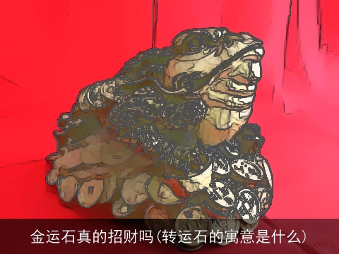 金运石真的招财吗(转运石的寓意是什么)