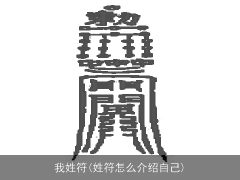 我姓符(姓符怎么介绍自己)