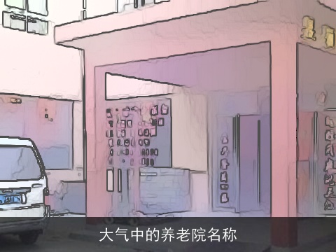 大气中的养老院名称