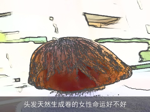 头发天然生成卷的女性命运好不好