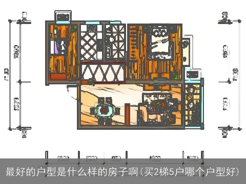 最好的户型是什么样的房子啊(买2梯5户哪个户型好)
