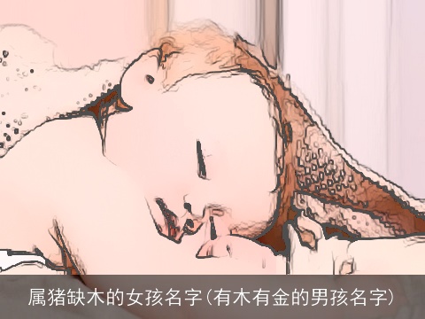 属猪缺木的女孩名字(有木有金的男孩名字)
