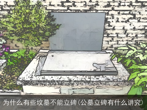 为什么有些坟墓不能立碑(公墓立碑有什么讲究)