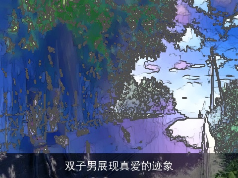 双子男展现真爱的迹象