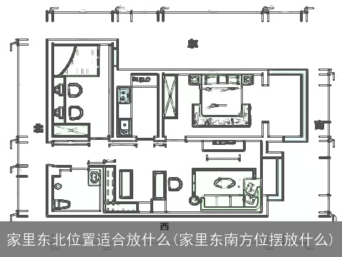 家里东北位置适合放什么(家里东南方位摆放什么)
