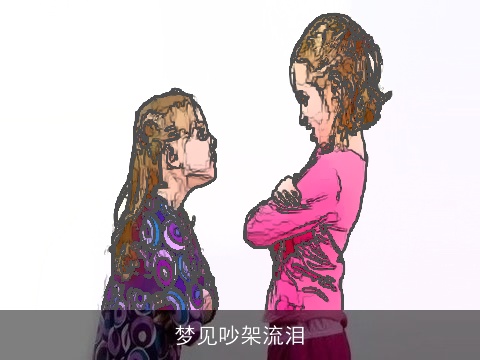 梦见吵架流泪