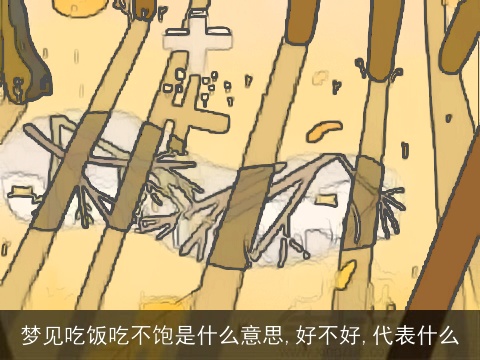梦见吃饭吃不饱是什么意思,好不好,代表什么