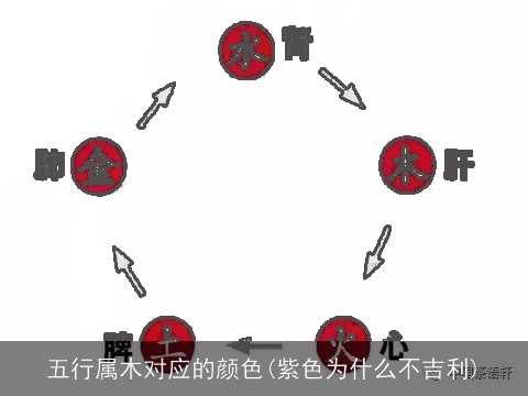 五行属木对应的颜色(紫色为什么不吉利)