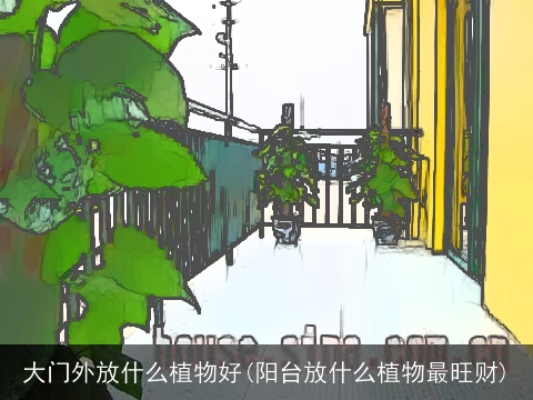 大门外放什么植物好(阳台放什么植物最旺财)