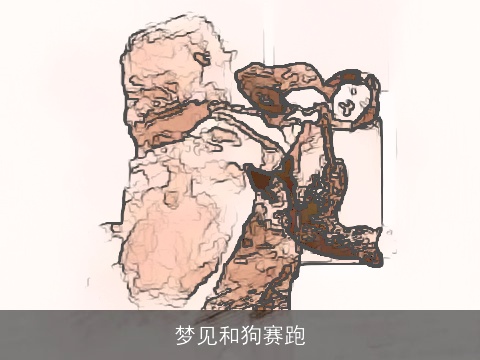 梦见和狗赛跑