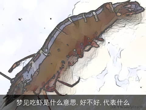梦见吃虾是什么意思,好不好,代表什么