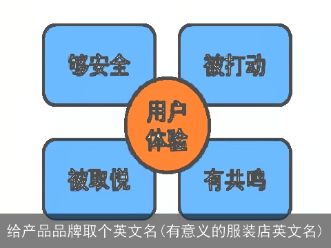 给产品品牌取个英文名(有意义的服装店英文名)