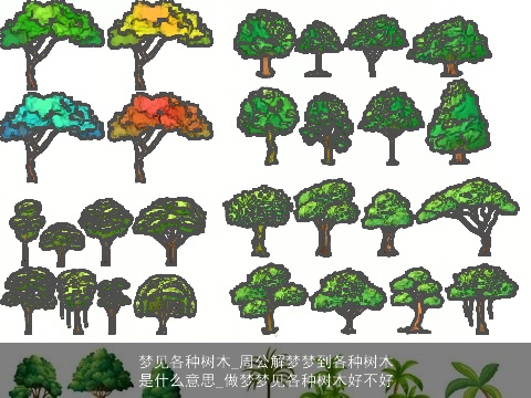 梦见各种树木_周公解梦梦到各种树木是什么意思_做梦梦见各种树木好不好