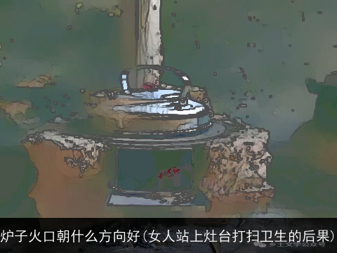 炉子火口朝什么方向好(女人站上灶台打扫卫生的后果)