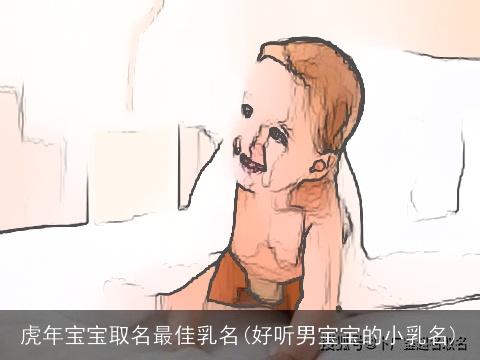 虎年宝宝取名最佳乳名(好听男宝宝的小乳名)