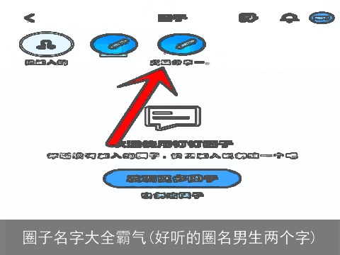 圈子名字大全霸气(好听的圈名男生两个字)