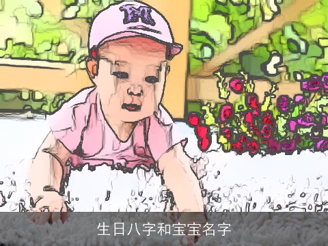 生日八字和宝宝名字