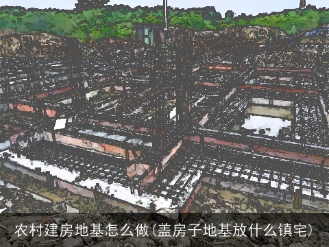 农村建房地基怎么做(盖房子地基放什么镇宅)