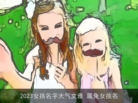 2023女孩名字大气文雅 属兔女孩名