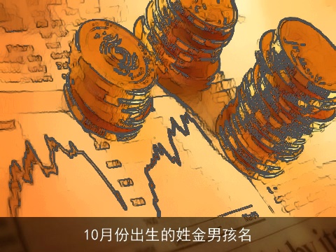 10月份出生的姓金男孩名