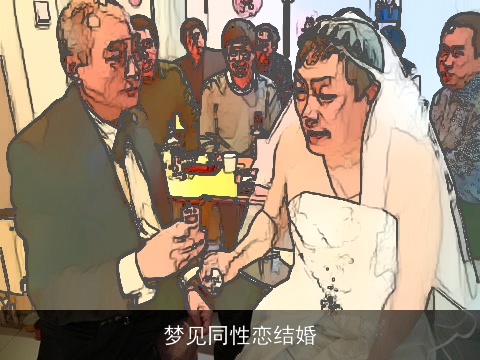 梦见同性恋结婚