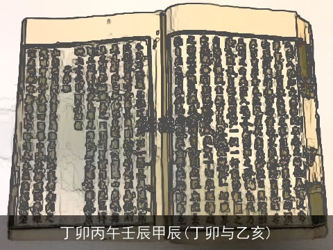 丁卯丙午壬辰甲辰(丁卯与乙亥)