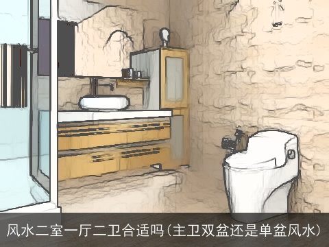 风水二室一厅二卫合适吗(主卫双盆还是单盆风水)