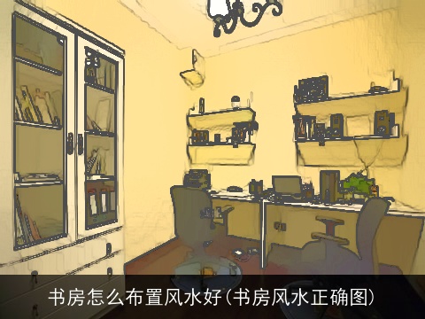 书房怎么布置风水好(书房风水正确图)