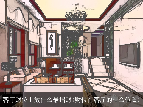 客厅财位上放什么最招财(财位在客厅的什么位置)