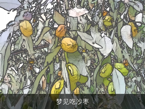 梦见吃沙枣