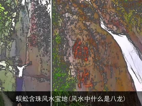 蜈蚣含珠风水宝地(风水中什么是八龙)