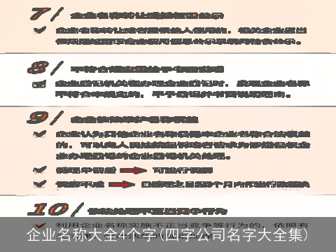 企业名称大全4个字(四字公司名字大全集)