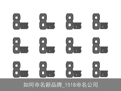 如何命名新品牌_1518命名公司