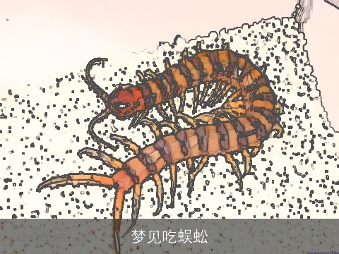 梦见吃蜈蚣