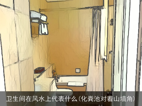 卫生间在风水上代表什么(化粪池对着山墙角)