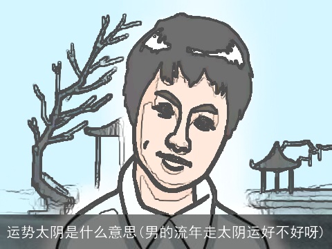 运势太阴是什么意思(男的流年走太阴运好不好呀)