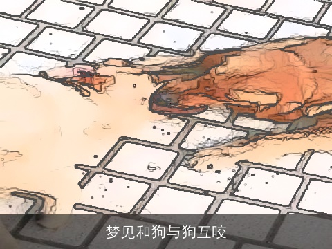 梦见和狗与狗互咬